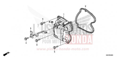 CYLINDER HEAD COVER NSS125ADK de 2020